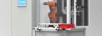 Roboter Automationszelle für Montage- und Inspektionsaufgaben